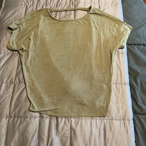 Dry goods open back shirt